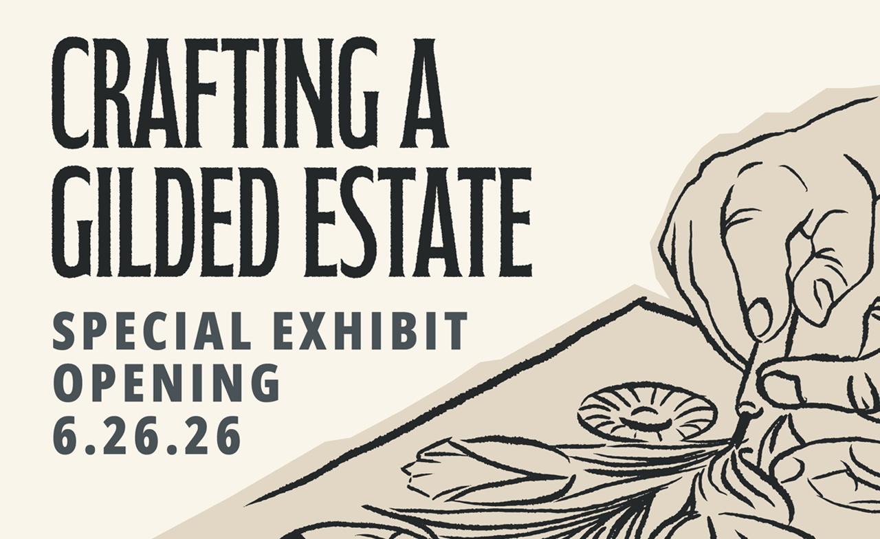 hands carving floral design in wood, 'Crafting a Gilded Estate'